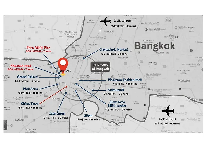 Velin Khaosan - 2nd Floor With 2bedrooms 公寓